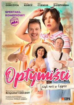 Łódź Wydarzenie Spektakl Optymiści czyli nasi w Egipcie