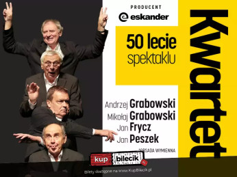 Łódź Wydarzenie Spektakl Kwartet - 50 lecie spektaklu