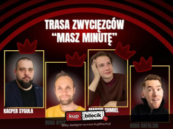 Łódź Wydarzenie Stand-up Trasa Zwycięzców "Masz Minutę"