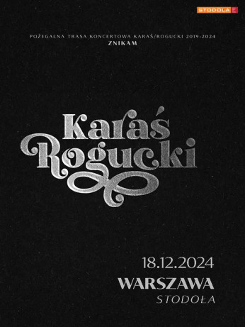 Łódź Wydarzenie Koncert KARAŚ/ROGUCKI