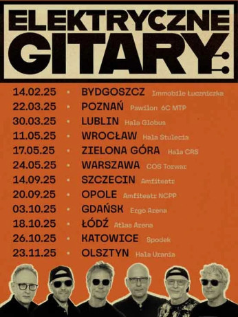 Łódź Wydarzenie Koncert ELEKTRYCZNE GITARY "W CIENIU SUFITÓW"