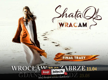 Łódź Wydarzenie Koncert Wiosenna trasa ShataQS - finał trasy "Wracam"