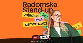 Głowno Wydarzenie Stand-up Aleksandra Radomska ''Zajedzie nas ten samorozwój"