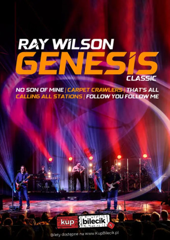 Łódź Wydarzenie Koncert Ray Wilson - Genesis Classic