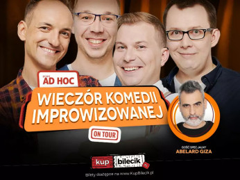 Łódź Wydarzenie Kabaret Wieczór Komedii Improwizowanej - gość specjalny: Abelard Giza