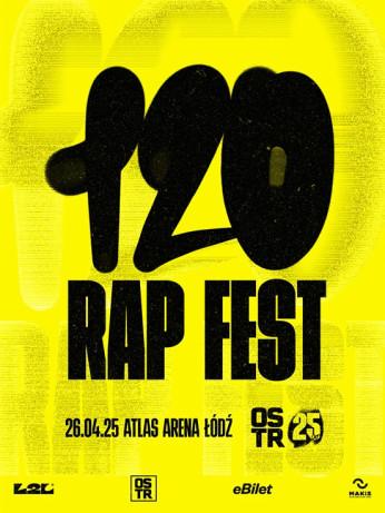 Łódź Wydarzenie Festiwal 120 RAP FEST III