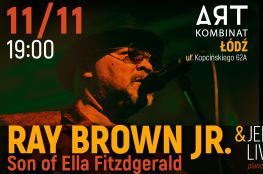 Łódź Wydarzenie Kulturalne Ray Brown Jr. z koncertem w Łodzi!
