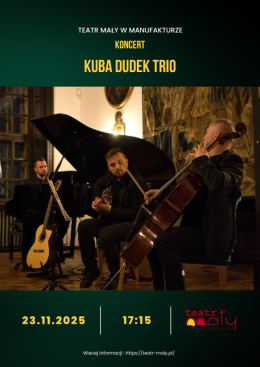 Łódź Wydarzenie Koncert Kuba Dudek Trio