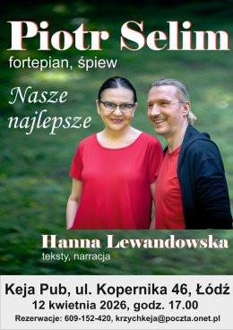 Łódź Wydarzenie Koncert Piotr Selim i Hania Lewandowska - Nasze najlepsze