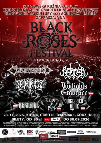 Kutno Wydarzenie Koncert BLACK ROSES FEST KUTNO 2026 III EDYCJA