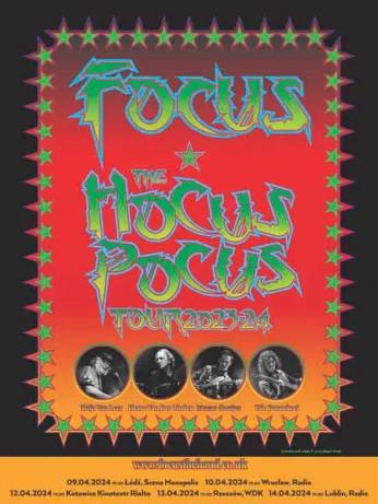 Łódź Wydarzenie Koncert ,,Hocus Pocus Tour 2024”, czyli Focus w trasie